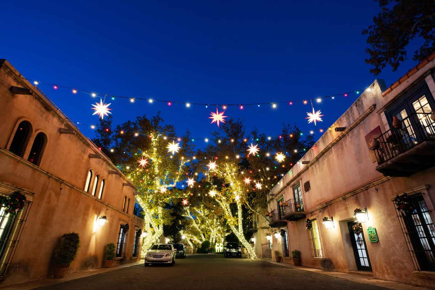 Tlaquepaque Christmas Lights Sedona Red Rock News