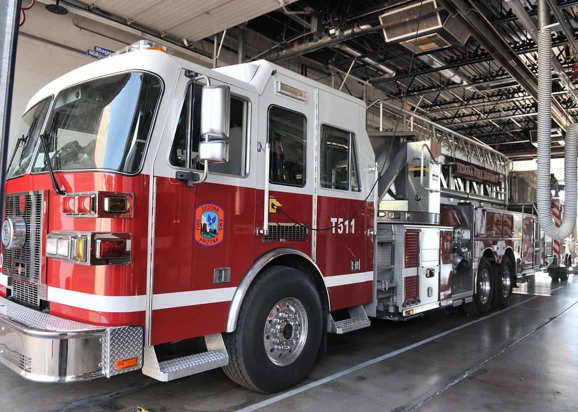 Ladder truck out of commission - Sedona Red Rock News