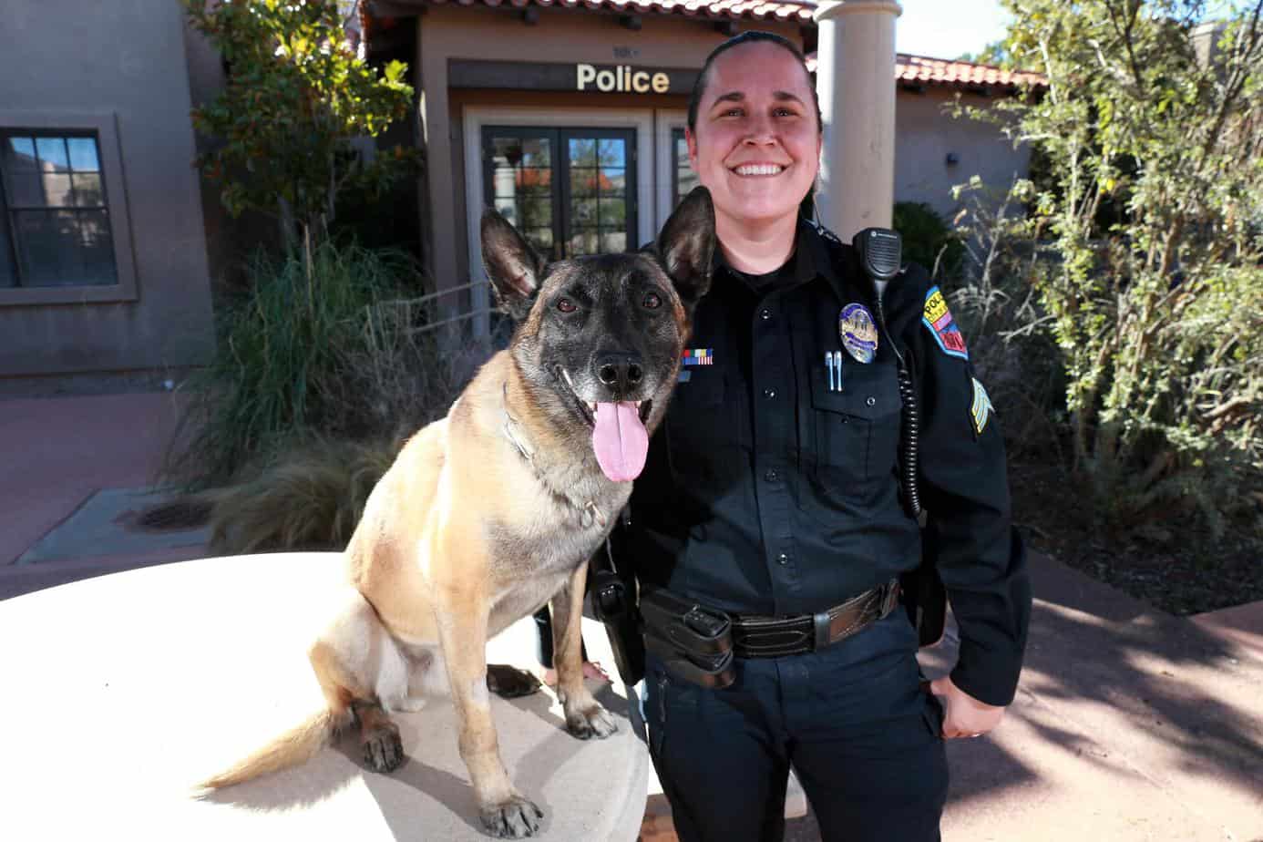 K-9 Dalan retires with honors - Sedona Red Rock News