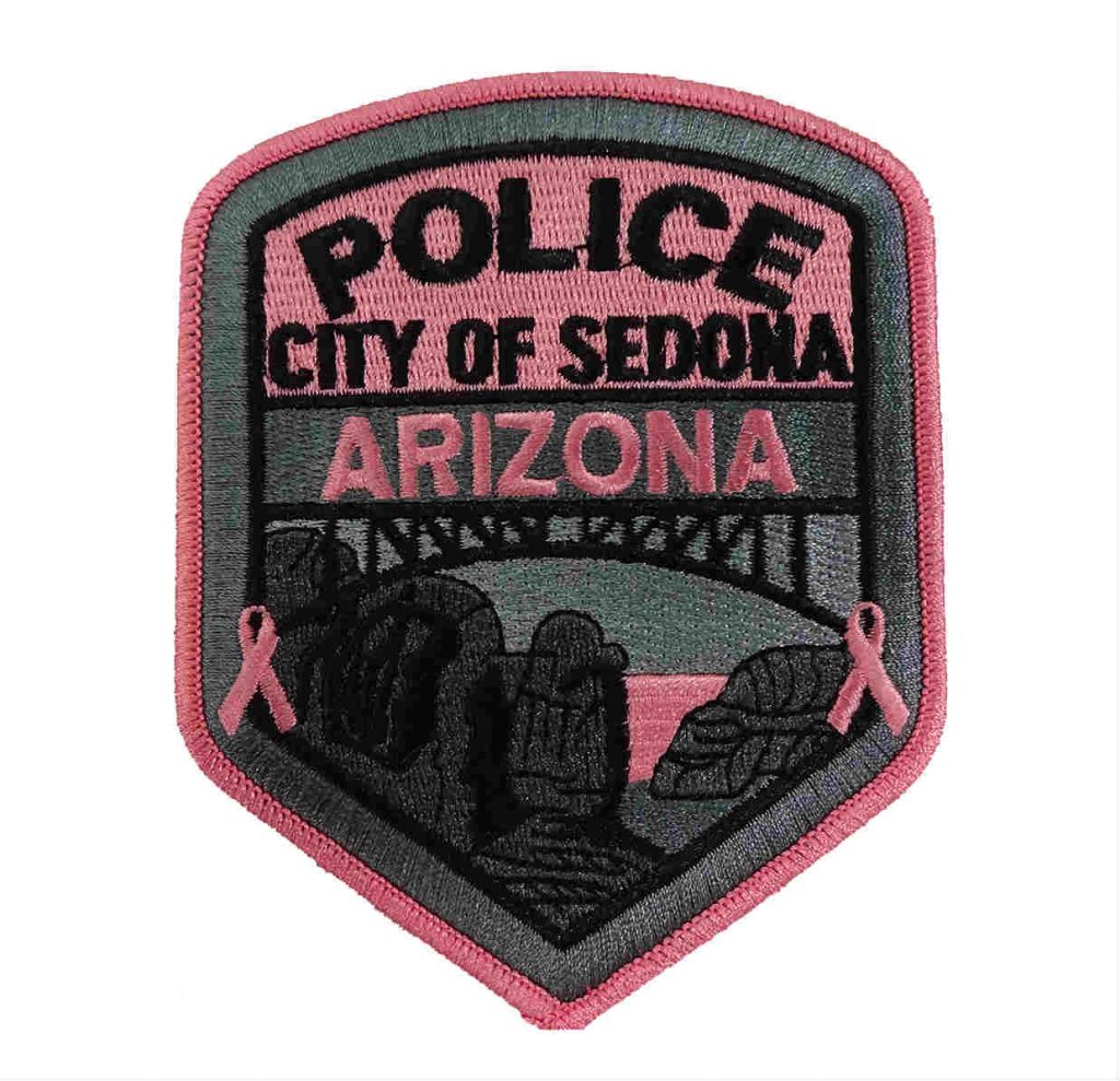 Sedona Police officers don pink patches to fight breast cancer - Sedona ...