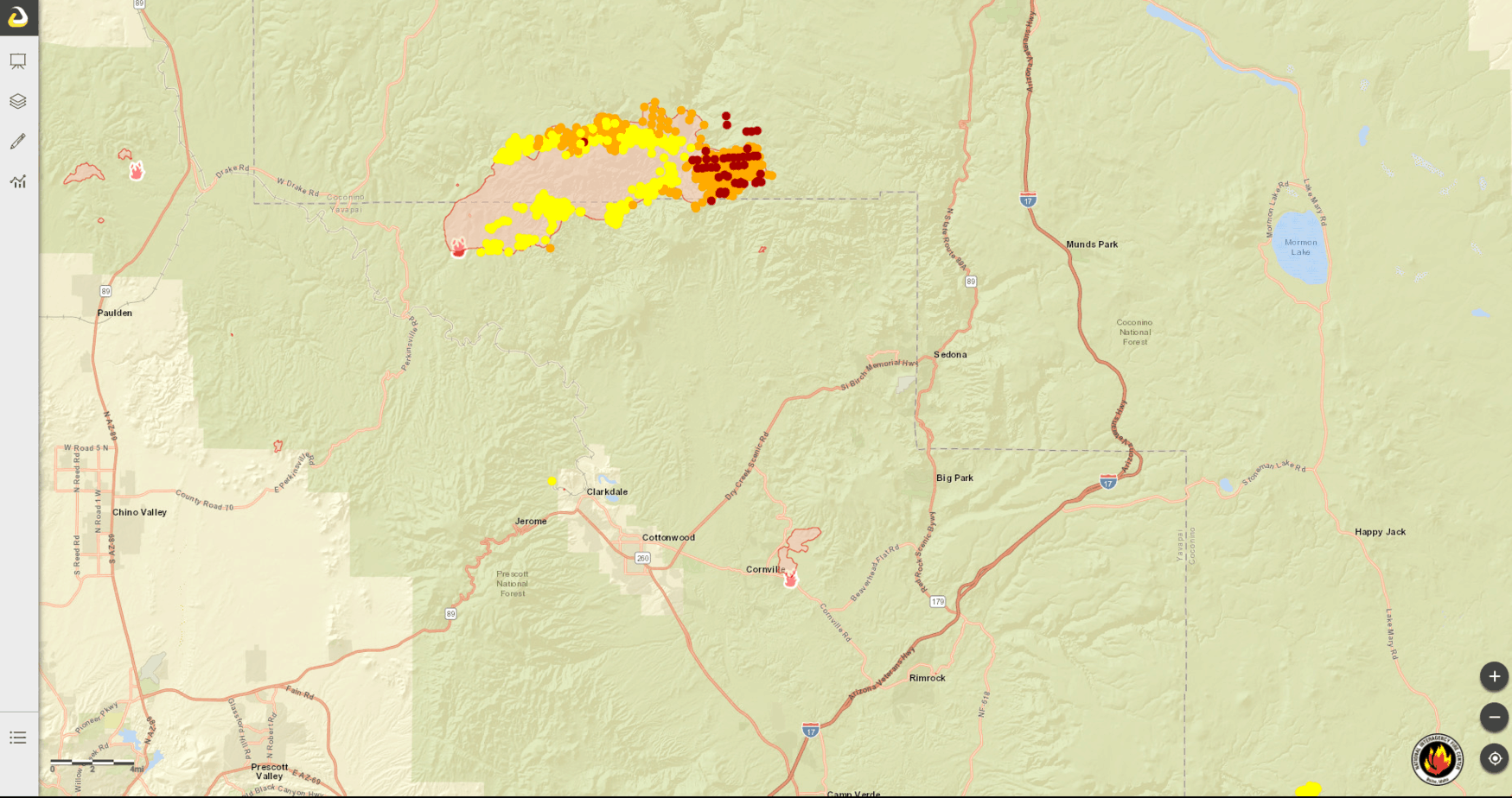 Track wildfire information in real time - Sedona Red Rock News