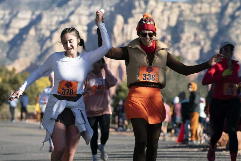 Go beast mode before you go feast mode at Turkey Trot Sedona Red Rock
